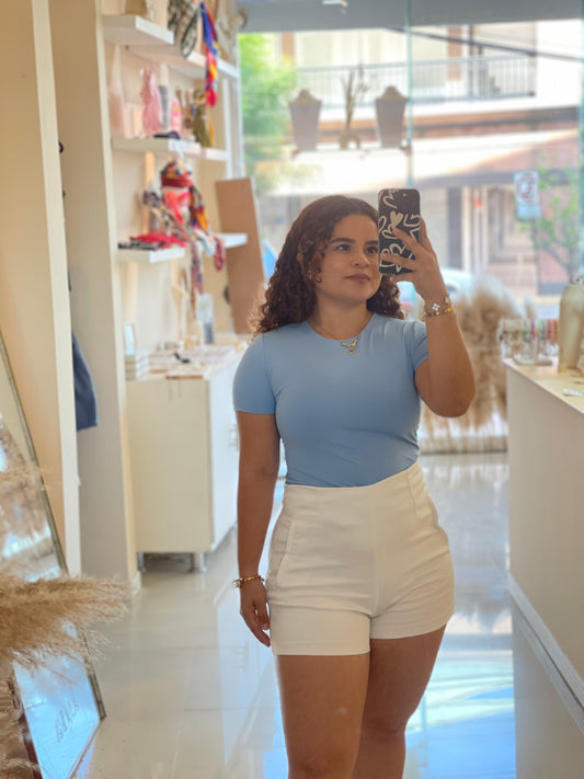 Body básica manga corta