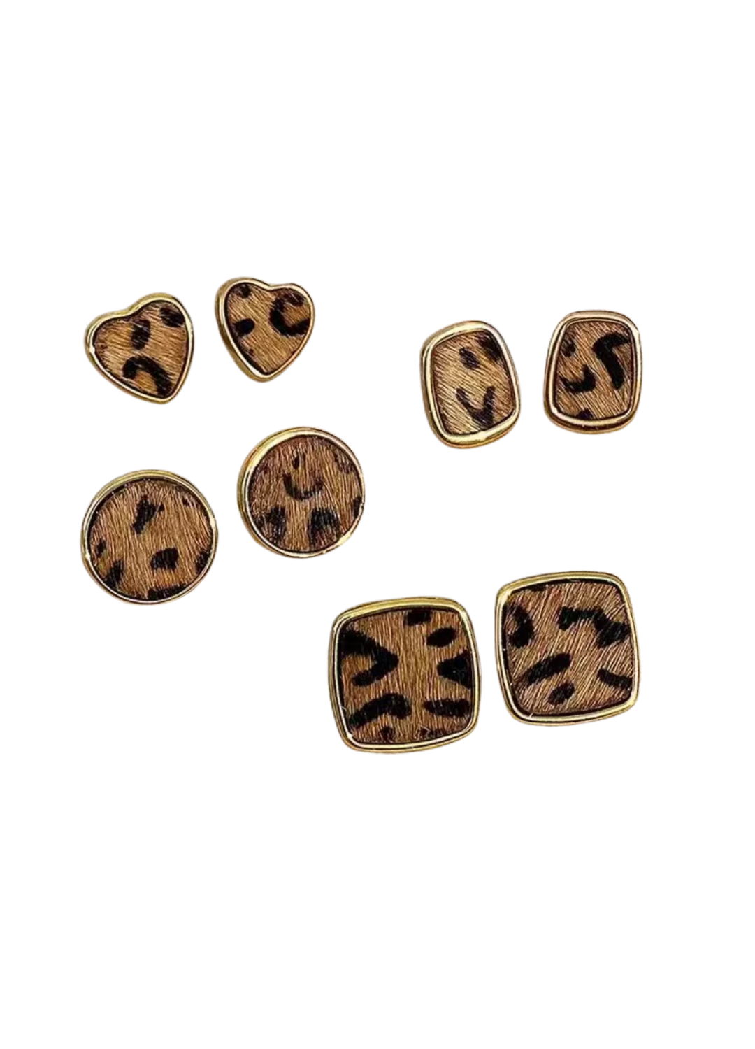 ARETES LEPOARDO FORMAS