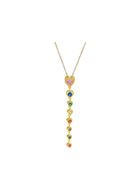 COLLAR CORAZON COLORES