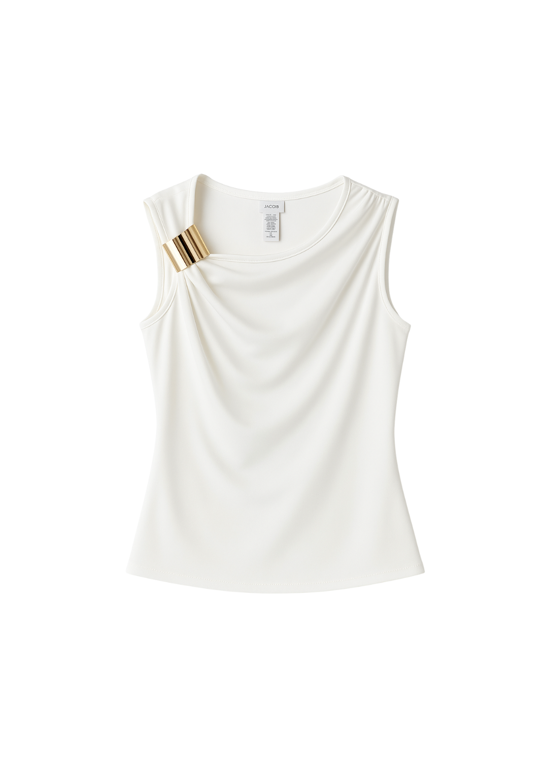 BLUSA ASIMETRICA SATINADA