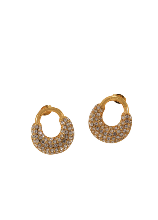 ARETE DESTELLADOS DORADOS