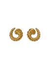 ARETES ESPIRAL DORADO