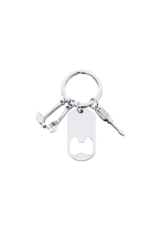 PERSONALIZADO LLAVERO DESTAPADOR HERRAMIENTAS