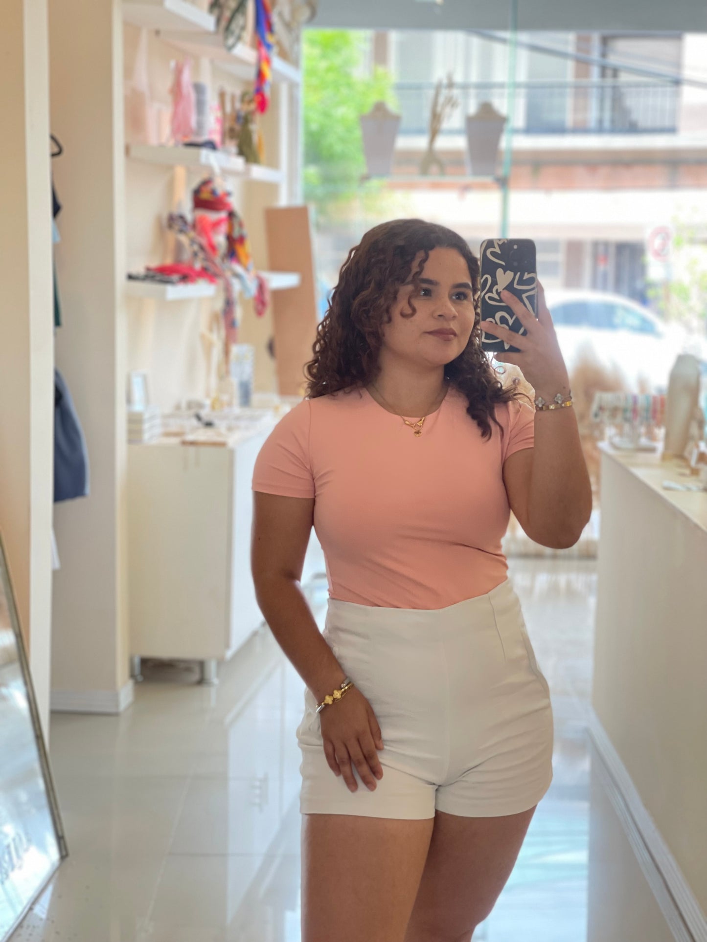 Body básica manga corta