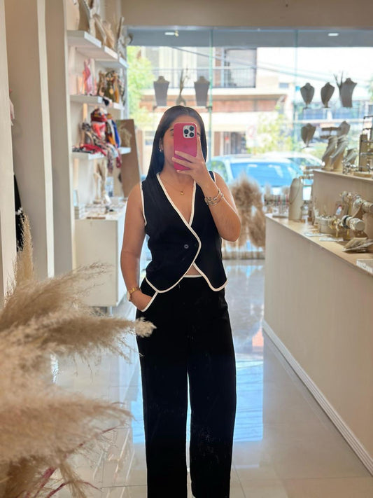 CONJUNTO CHALECO PANTALON