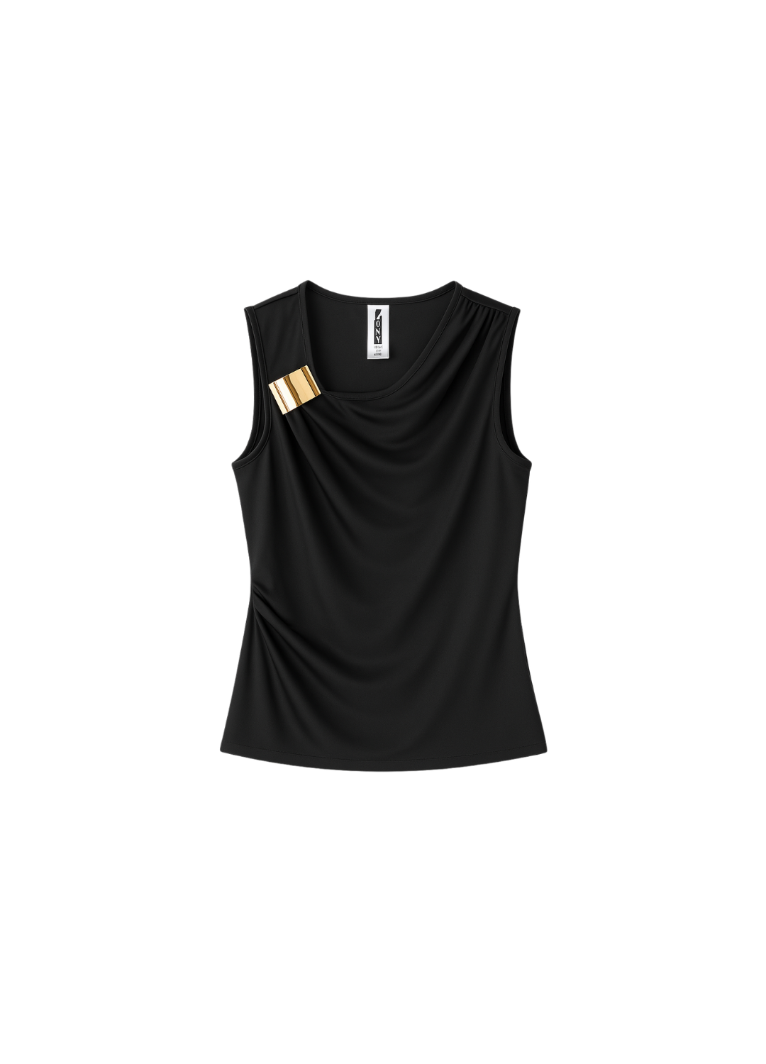 BLUSA ASIMETRICA SATINADA